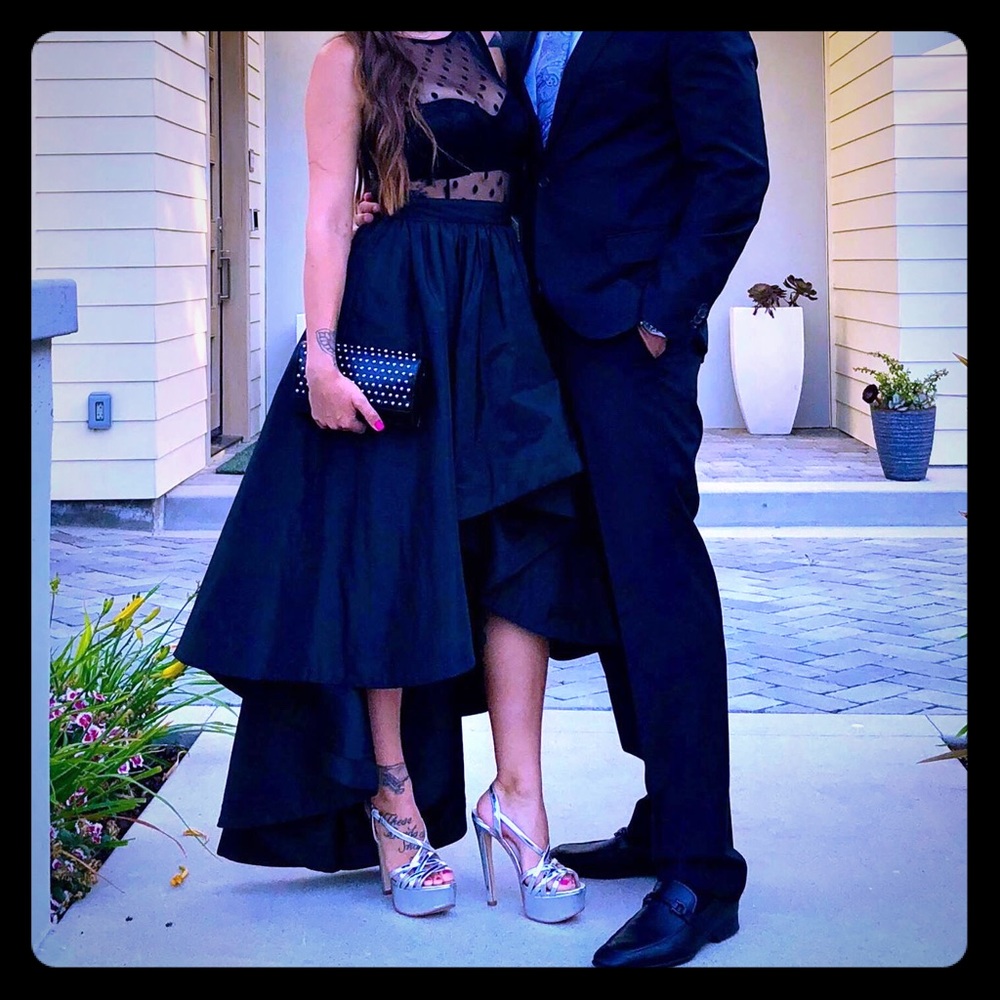 BEBE formal gown